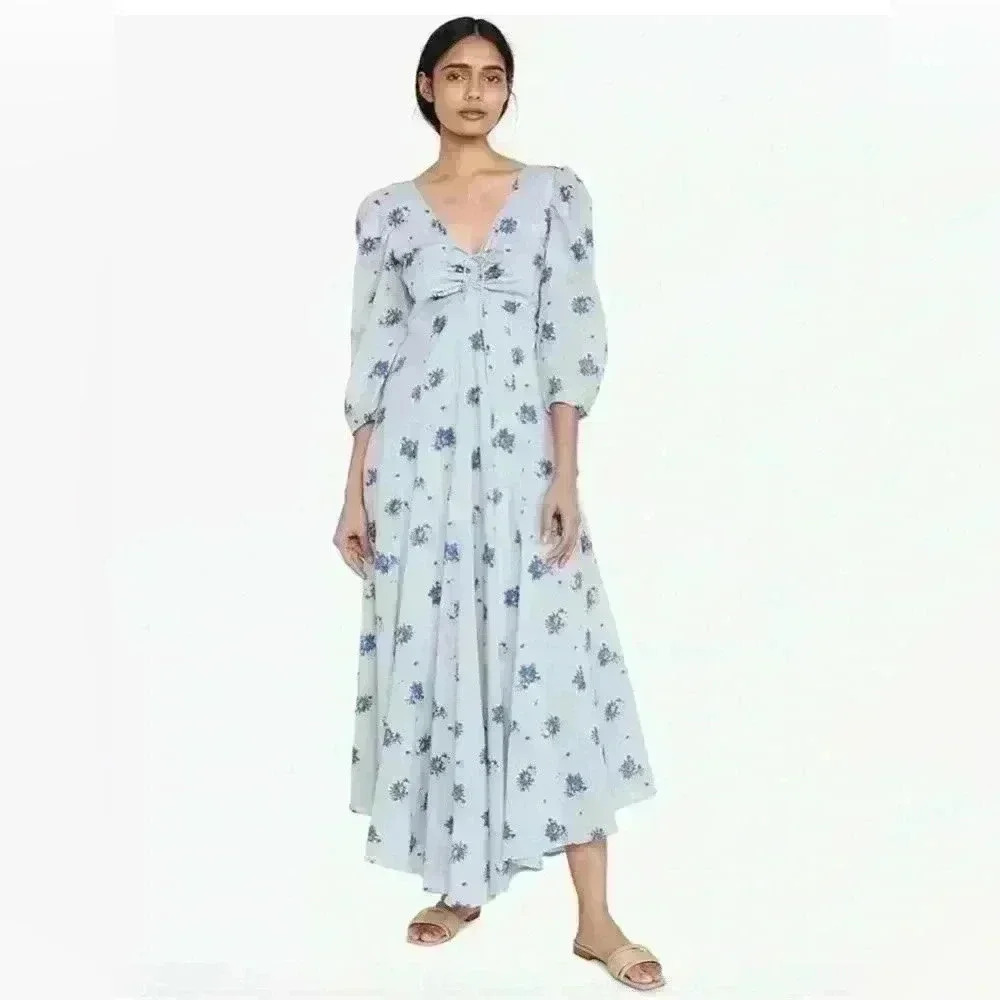 NWT Free people floral dress size 4